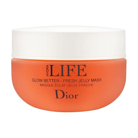 dior hydra life glow better jelly mask